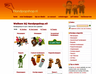 handpopshop.nl screenshot