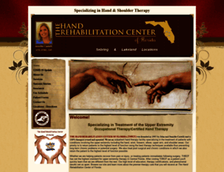 handrehabcenter.com screenshot