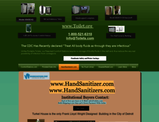 handsanitizers.com screenshot