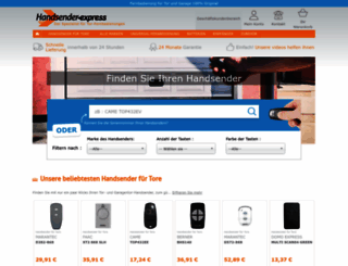 handsender-express.com screenshot