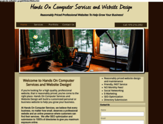 handsoncomputerservices.com screenshot