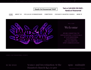 handsonparanormal.com screenshot