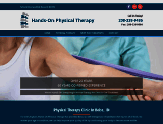 handsonphysicaltherapyboise.com screenshot