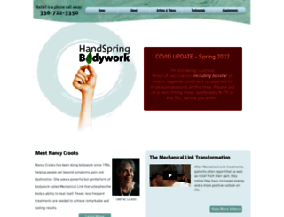 handspringbodywork.com screenshot