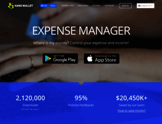 handwallet.com screenshot