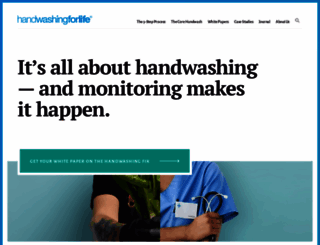 handwashingforlife.com screenshot