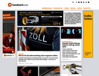 handwerk.com screenshot