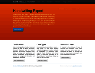 handwritingexpert.com screenshot