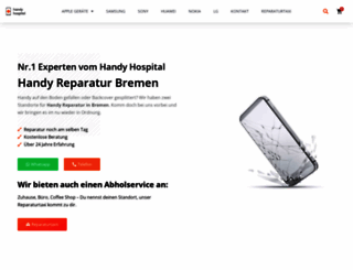 handy-hospital-bremen.de screenshot