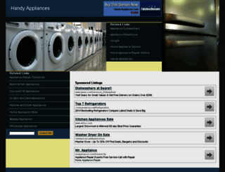 handyappliances.com screenshot