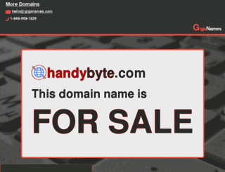 handybyte.com screenshot