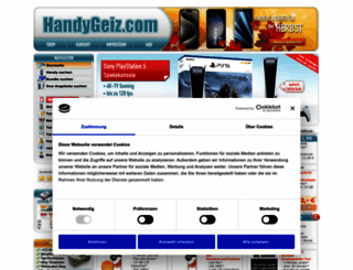 handygeiz.com screenshot