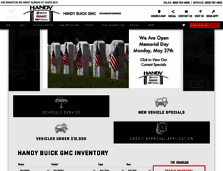 handygmc.com screenshot