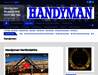 handyman-projects.co.uk screenshot