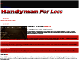 handymanforless.com screenshot
