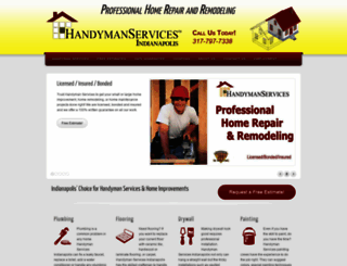 handymanservicesindianapolis.com screenshot