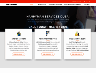 handymanservicesuae.com screenshot