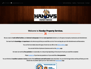 handys-handyman.co.uk screenshot