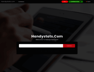 handystats.com screenshot