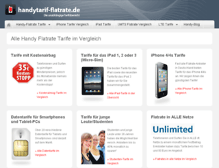 handytarif-flatrate.de screenshot