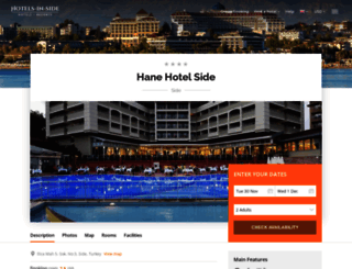 hane-7600.hotels-in-side.com screenshot