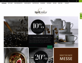 hanf-natur.com screenshot