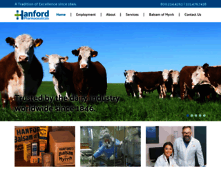 hanford.com screenshot