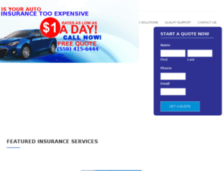 hanfordautoinsurance.com screenshot