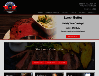 hangar1steakhouse.com screenshot
