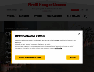 hangarbicocca.org screenshot