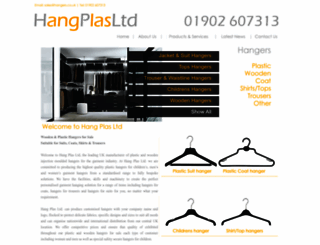 hangers.co.uk screenshot