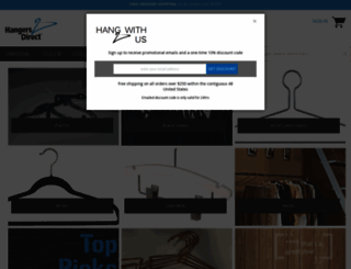 hangersdirect.com screenshot