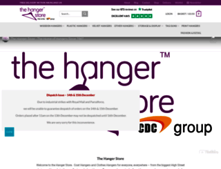 hangersuk.co.uk screenshot