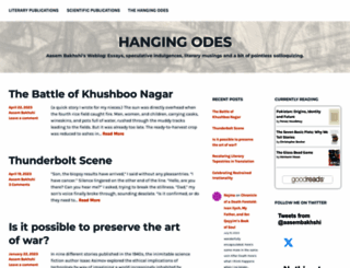 hangingodes.wordpress.com screenshot