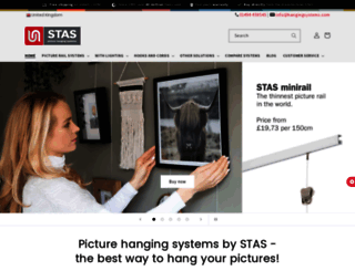 hangingsystems.com screenshot