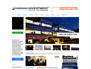 hanhaiventure.wordpress.com screenshot