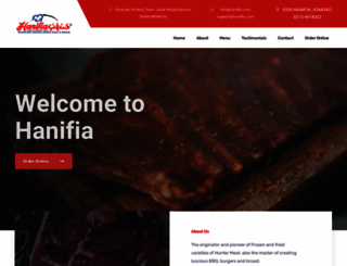 hanifia.com screenshot
