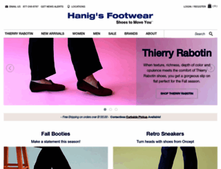 hanigs.com screenshot