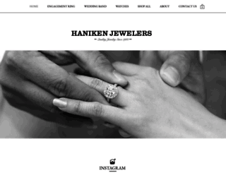 hanikenjeweler.com screenshot