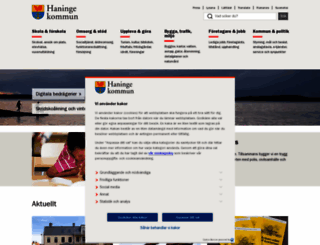 haninge.se screenshot