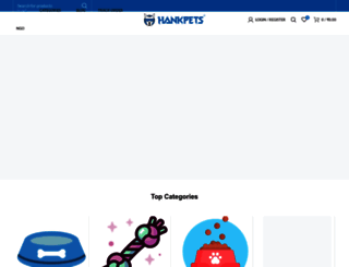 hankpets.com screenshot