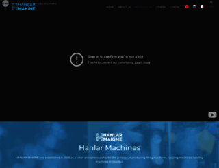hanlarfillingmachine.com screenshot