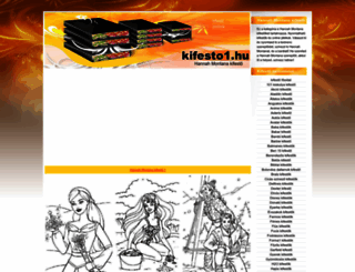 hannah-montana-kifestok.kifesto1.hu screenshot