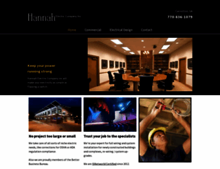 hannahelectric.net screenshot