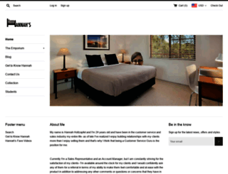 hannahs-bedroom.myshopify.com screenshot