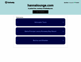 hannalounge.com screenshot