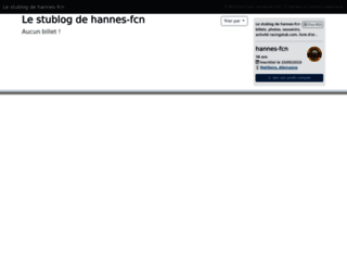 hannes-fcn.racingstub.com screenshot