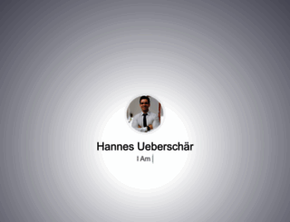hannesueberschaer.com screenshot
