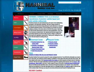 hannibalcarbide.com screenshot