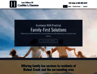 hannonfamilylaw.com screenshot